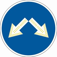 4.2.3 Светодиодный дорожный знак D700